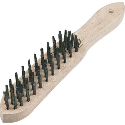 Carbon Steel Hand Wire Brush, For Cleaning, 2- 3 inch