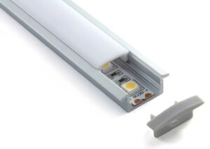 BRIGHT UK 2Meter LED Aluminum Profile SP 001-R