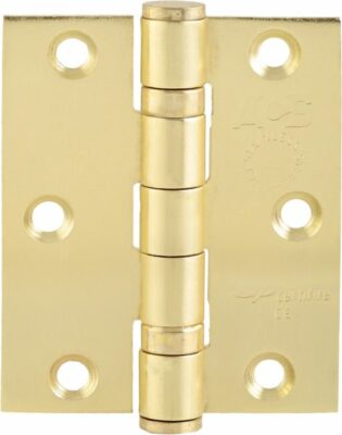 2-Bearings Stainless Steel Hinges Gold 3×2.5×2.5inch
