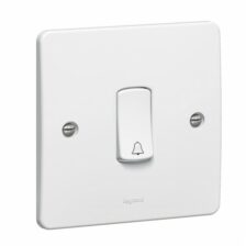 LEGRAND BELL PUSH SWITCH SYNERGY WHITE