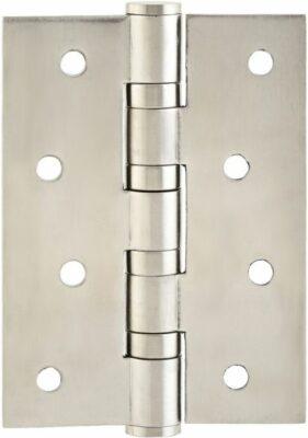 4-Bearings Stainless Steel Hinges Silver 4x3x3inch
