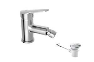 GALA Single lever bidet mixer with automatic waste 39994
