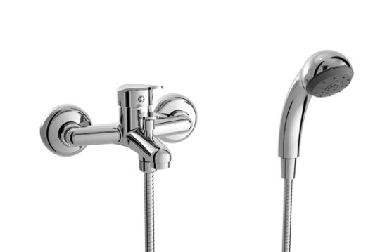 GALA Single lever bath/shower mixer with shower set 39996