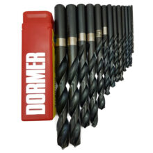 Dormer A1001.05 : HSS Jobber Drill, DIN338, 118°, 1.05mm x 12mm x 34mm, (10pcs)