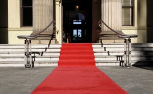 Exhibition Events Flooring Carpet Red