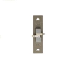 Door Lock With 3 Cross Keys Silver 4×3.5x1inch
