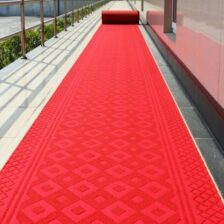 Red Pvc Flooring Carpet