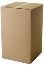 Hi-Range Carton Box cardboard packing box moving box corrugated box(45 X 45X 70cm)30 kg capacity