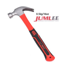 JUMLEE 16/20oz Claw Hammer Solid High Carbon Steel & Non Slip Grip …