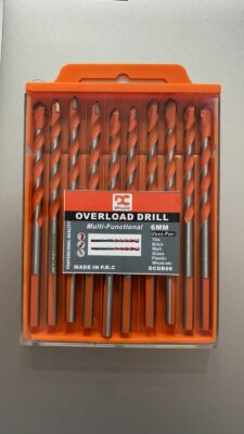 DRILLCO OVERLOAD MULTIFUNCTIONAL DRILL 6MM DCOB06