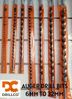 DRILLCO AUGER DRILL BITS 25X460MM DCAB25460
