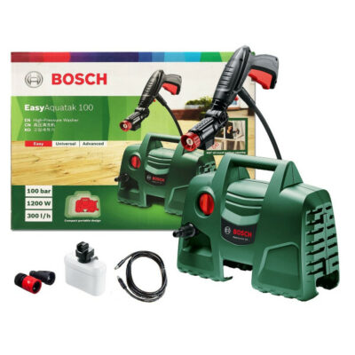 Bosch(EasyAquatak 100 High Pressure Washer Green/Red/Black) EasyAquatak 100