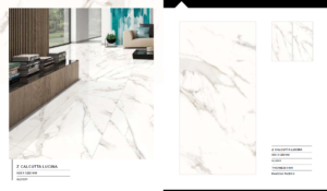 GLOSSY PORCELAIN TILE SIZE 60 CM X 120 CM THICKNESS 9 MM- WALL/FLOOR