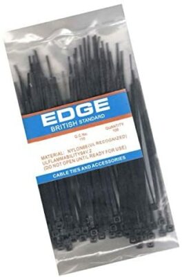 EDGE Cable tie- British Standard Black Colour