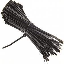 203mmx4.8mm CABLE TIE BLACK -YORK