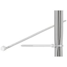 300mmX4.8mm CABLE TIE WHITE – YORK