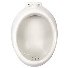 Rak Ceramics Flat Back Urinal White Ceramic Urinal Bowl, For Bathroom