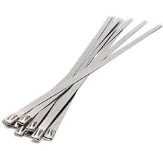 100X4.6 SS CABLE TIE COATED
