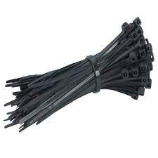 200mmx4.8mm CABLE TIE BLACK- YORK