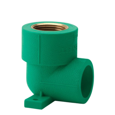 Hepworth Pipe Fittings PPR Female Threaded Elbow with Disk