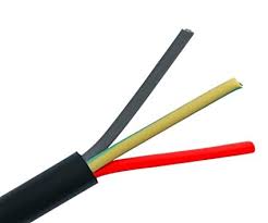 OXFORD 4MMX3C RUBBER CABLE