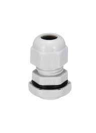 PG9 PVC CABLE GLAND WHITE