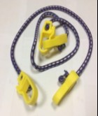Normal Rubber Materials 8mm X 30″(76.20 cm) X 2 pc Plastic Hooks XH-L8014-3
