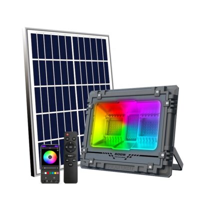RGB Solar LED Flood Lights Rhythm ,RGB Rhythm 200W (Premium Version) MJAW200C
