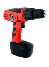 GEEPAS Cordless Electric Drill Black/Red