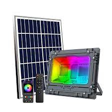 RGB Solar LED Flood Lights Rhythm 60W (Premium Version) MJAW60C