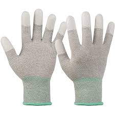 XINGYU 2-Piece PU Coated Gloves Set Grey/Green XL