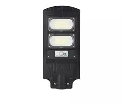 Solar Motion Sensor Street Light Outdoor, All in One Water-Proof with Remote Control 100W MJLH8100
