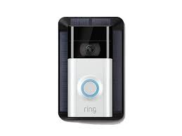 Ring Solar Mount Charger, 8EA8S7-0EN0, For Ring Video Doorbell, Black, 0.56W