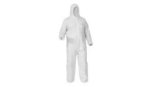DISPOSABLE COVERALL WHITE