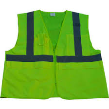 Vaultex Reflective Vest, NKO, 120GSM, Yellow