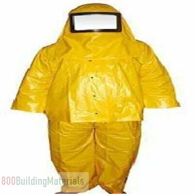 Unisex Medium Chemical Resistant PVC Suits