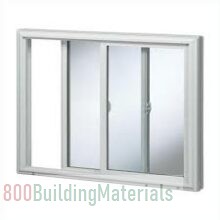 White Residential UPVC Sliding Window 3 Track (Min Size Of 1 Window 30 Feet), Glass Thickness: 5mm Clear Regular
