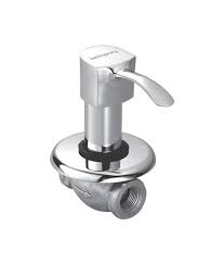 HINDWARE Concealed stop cock with adjustable wall flange – 15mm