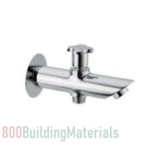 SOMANY Bath Tub Spout with Button Attachment for Telephonic Shower