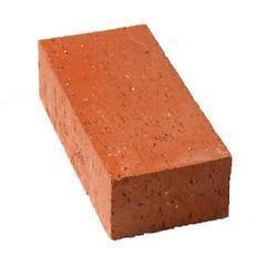 Clay Fire Resistant Red Brick- 8-10 x 3.8 x 2.9