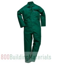 Green Polycotton Fire Retardant Boiler Suit, For Workwear, Size: Large