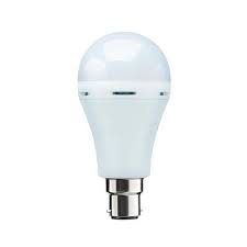 Ceramic AC DC Rechargeable LED Bulb, 7 W