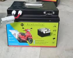 Sumatotek Electric Bike Battery, Electric Scooty, Ev, Tunwal /Okinawa Lithium /Gel Battery