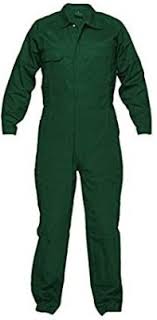 Green Polycotton Fire Retardant Boiler Suit, For Workwear, Size: Large