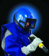 U-Safe ABS Sand Blasting Hood Helmet, Size: Large