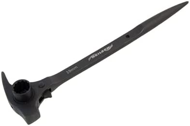 Neilsen 4 in 1 Scaffolding Steel Errect Spanner 19 x 21 pry bar Claw Hammer podger end