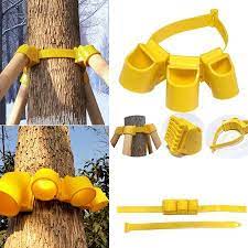 Tripod Plastic Cup And Strap Garden Tool Yellow
