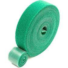 Garden Tape for Plant, Reusable Adjustable Thicker Support for Growing Strong Grip Tree Fixed Rope Indoor Outdoor, 125 x 1.2cm, 1 roll, Green