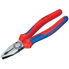 Knipex Combination Plier, Size: 7, Size (Inch): 6 Inch