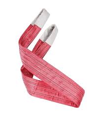 Safeplus RED Polyester Lifting Belt 5 Ton 5 Meter Double Palm